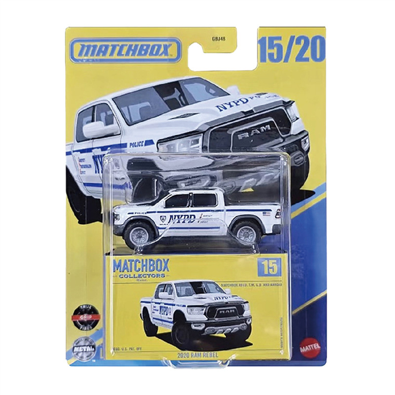 Die Cast Car 1 64 - Original Mattel Matchbox 1/64 NYPD 2020