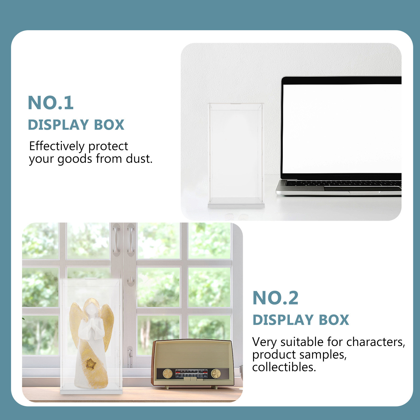 Display Case Acrylic - 1pc Acrylic Display Box Transparent Showcase