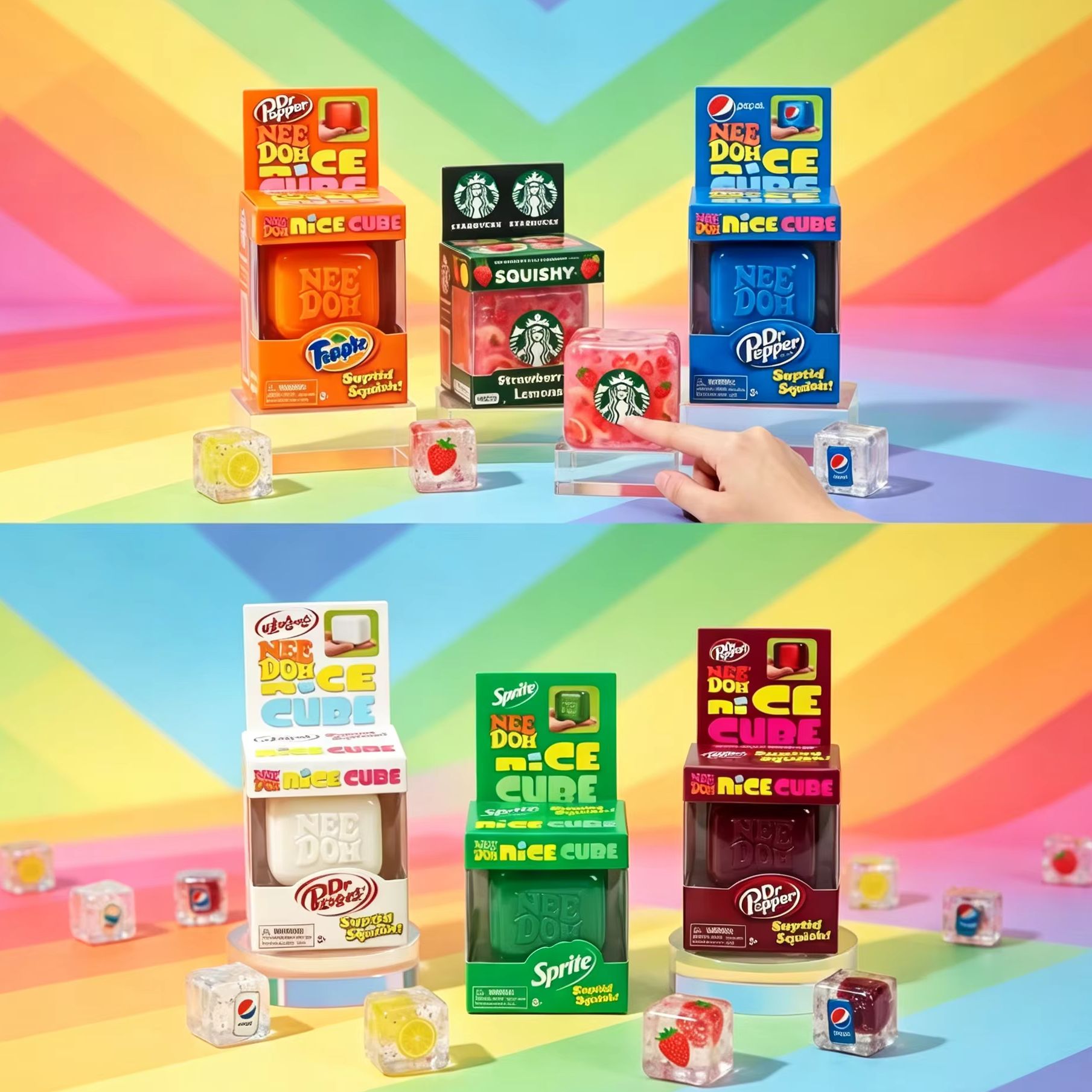 NeeDoh Nice Cube Sensory Fidge - Fidget Cube Original recension och pris