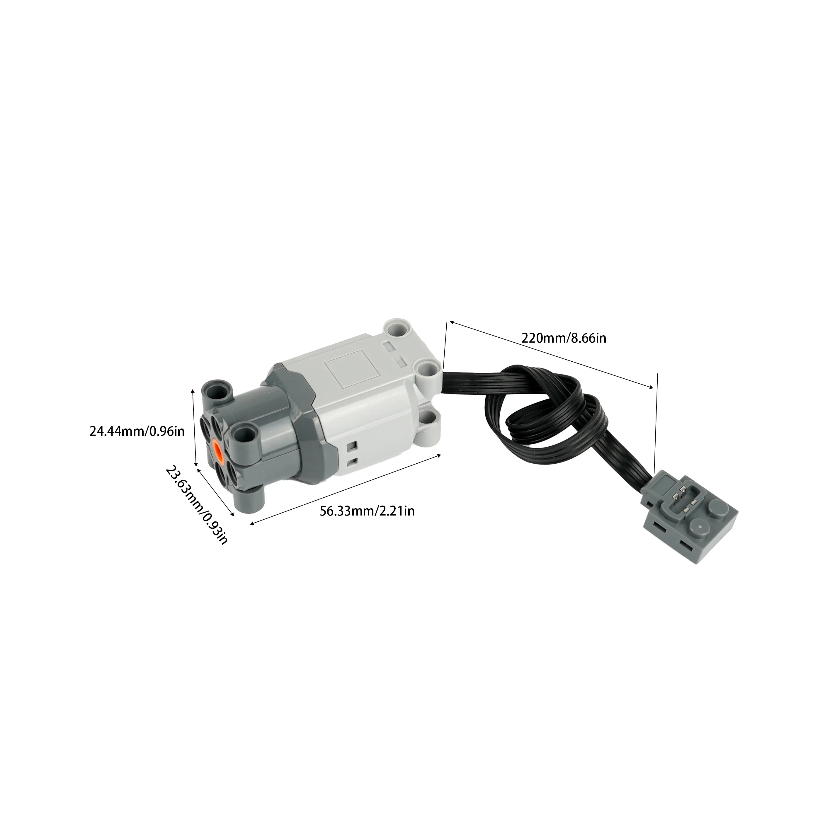 L/Servo Motor + 4-way Speed Co - Lego Set Technic recension och pris
