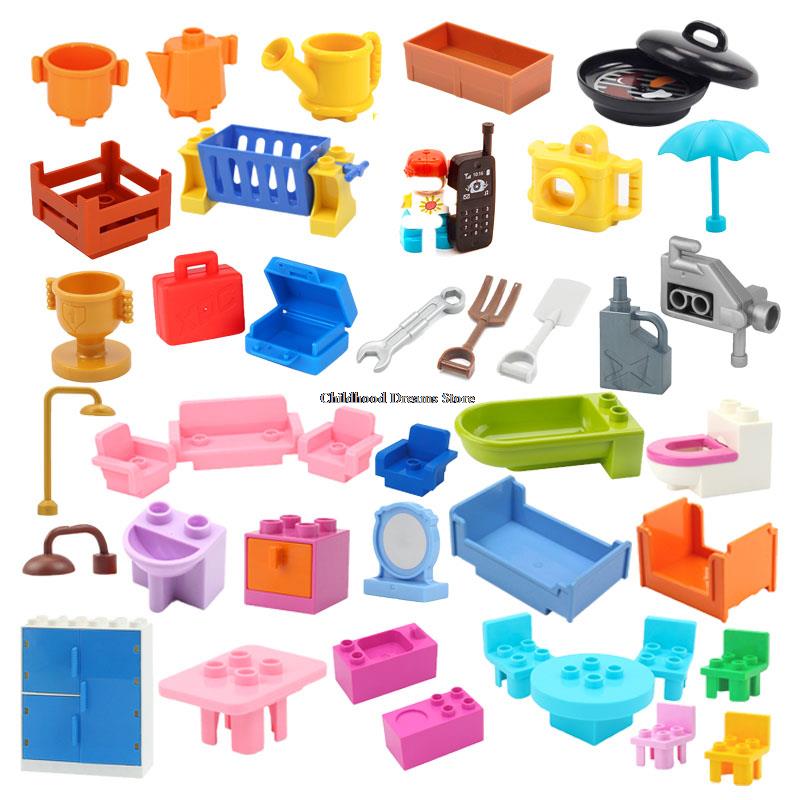 Big Building Blocks Furniture  - Lego Set City recension och pris