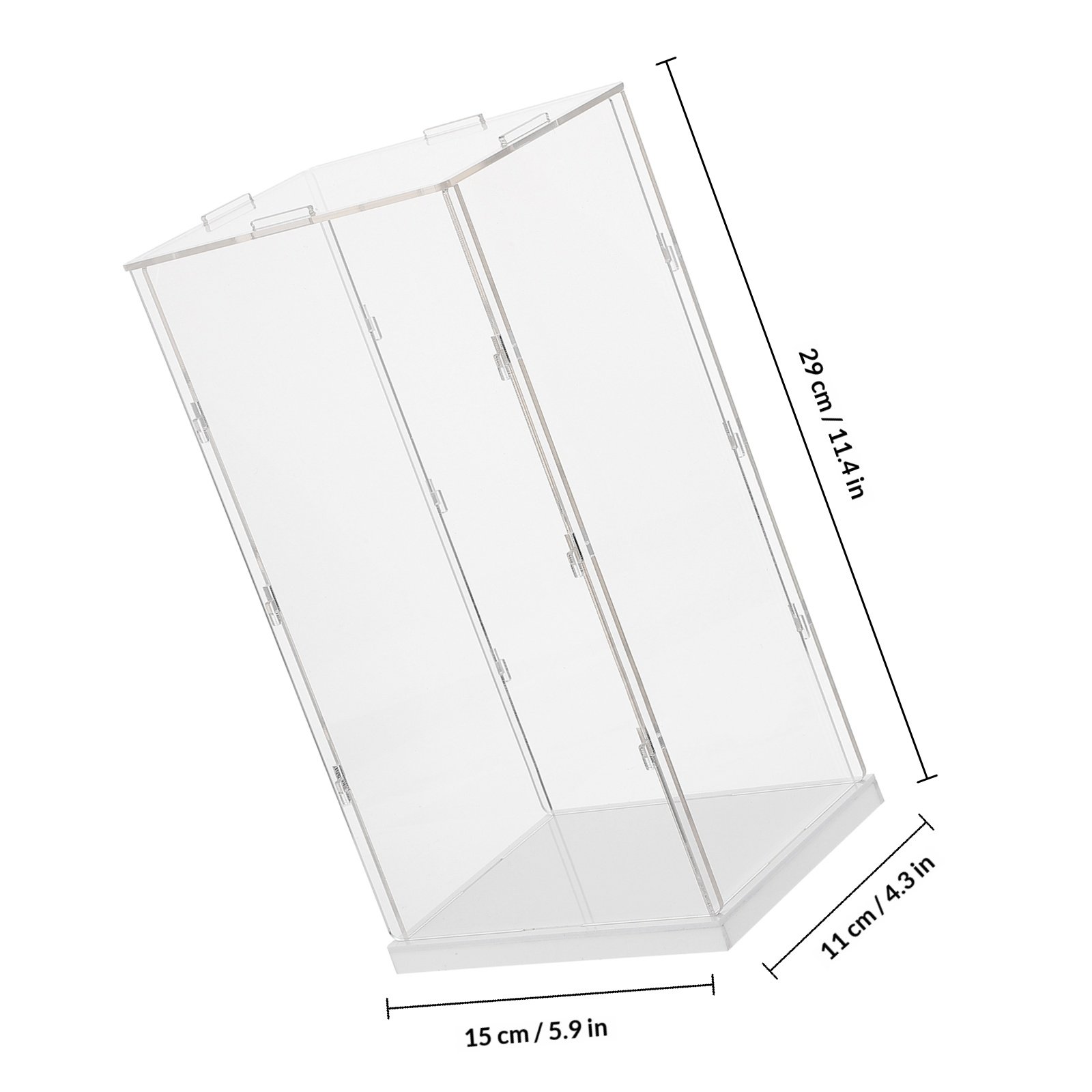 1pc Acrylic Display Box Transp - Display Case Acrylic recension och pris