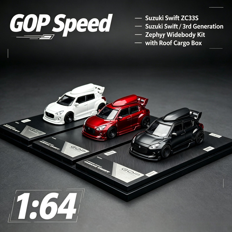 Gop Speed 1/64 Suzuki Swift Sp - Die Cast Car 1 64 recension och pris