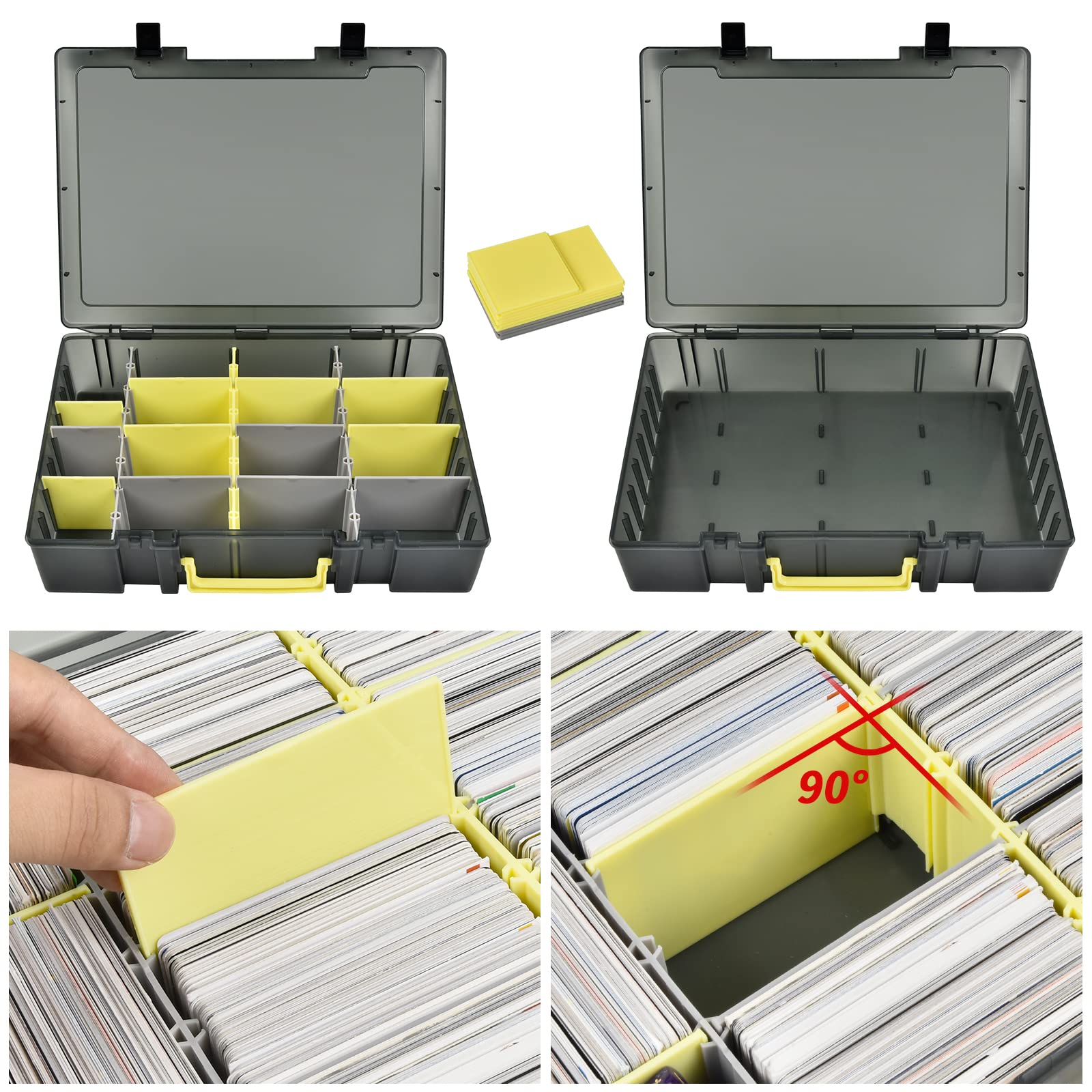 Clear Trading Card Storage Box - Pokemon Binder Card recension och pris