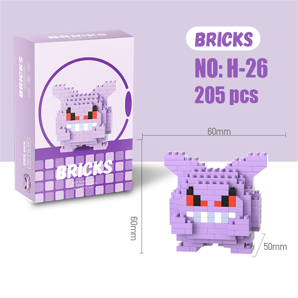 Pokemon Micro Building Blocks  - Lego Set Technic recension och pris