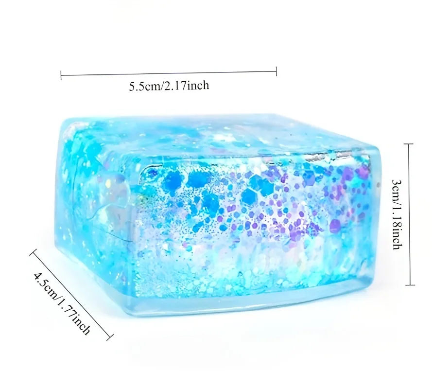 Shiny Maltose Cube Squeeze Toy - Fidget Cube Original recension och pris