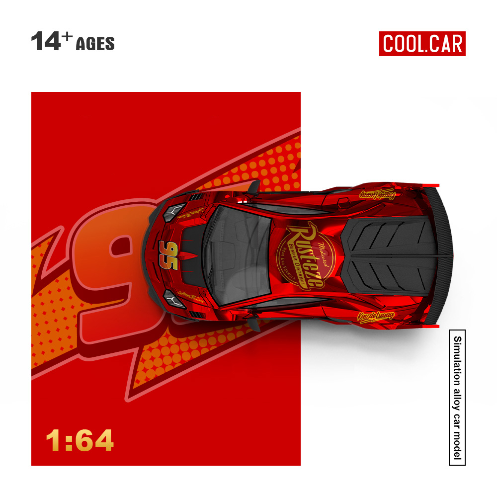 Cool Car 1:64 GT EVO Lightning - Die Cast Car 1 64 recension och pris