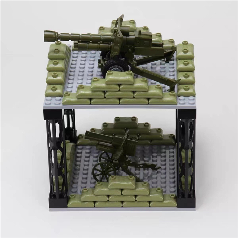 50PCS MOC Military Sandbag Bui - Lego Minifigure Holder recension och pris