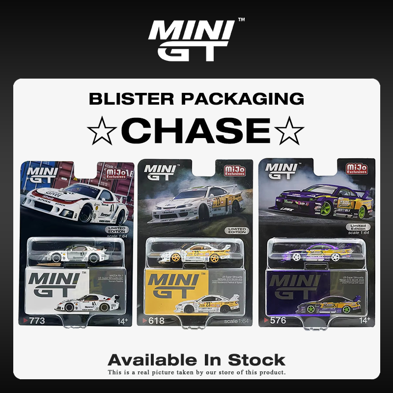 NEW **CHASE** MINIGT 1:64 GTR  - Die Cast Car 1 64 recension och pris