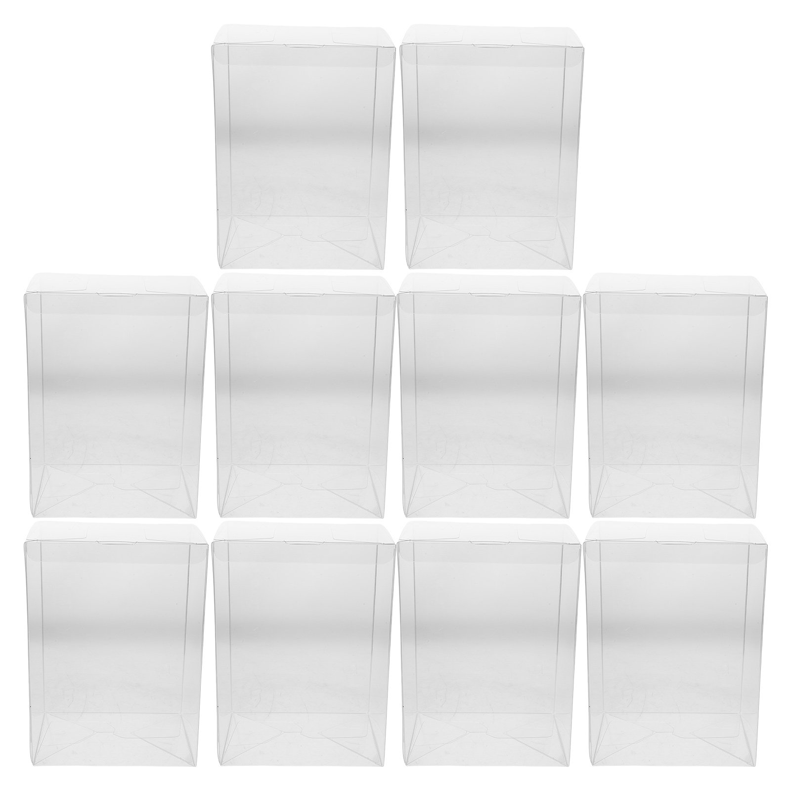 10Pcs Clear Display Case Prote - Action Figure Stand recension och pris