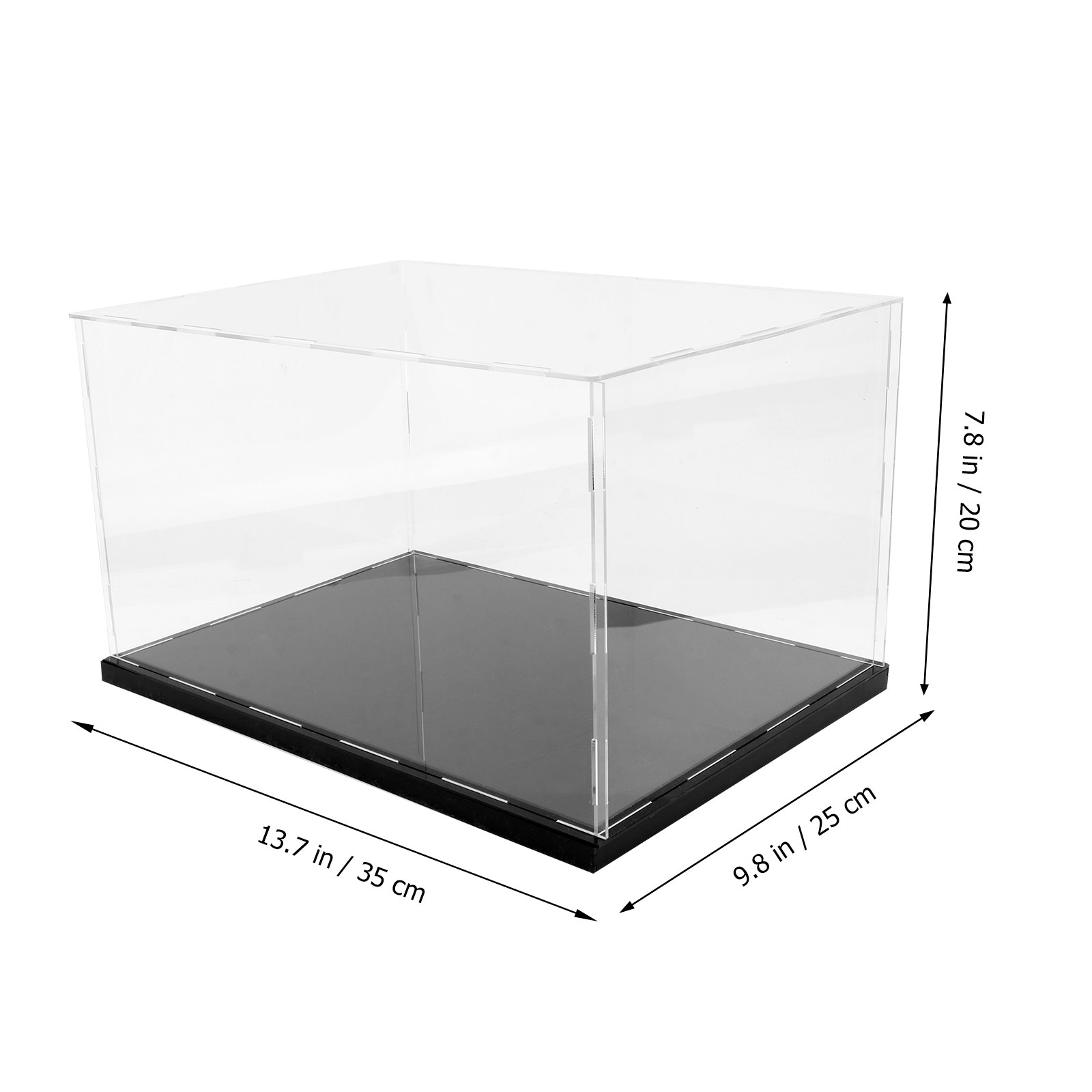 1Pcs Acrylic Display Box High  - Display Case Acrylic recension och pris