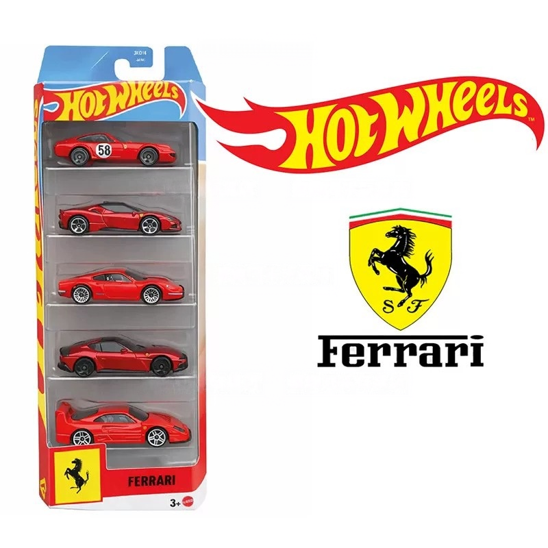 2026 5PCS Hot Wheels Ferrari S - Hot Wheels Car Track Sets recension och pris