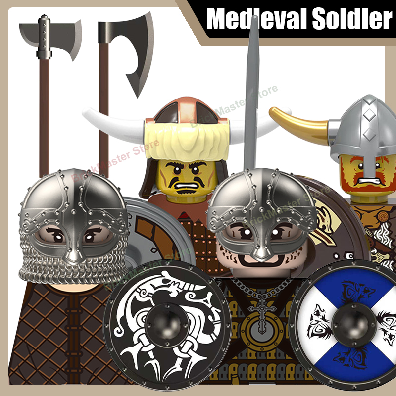 Medieval Military Viking Warri - Lego Minifigure Holder recension och pris