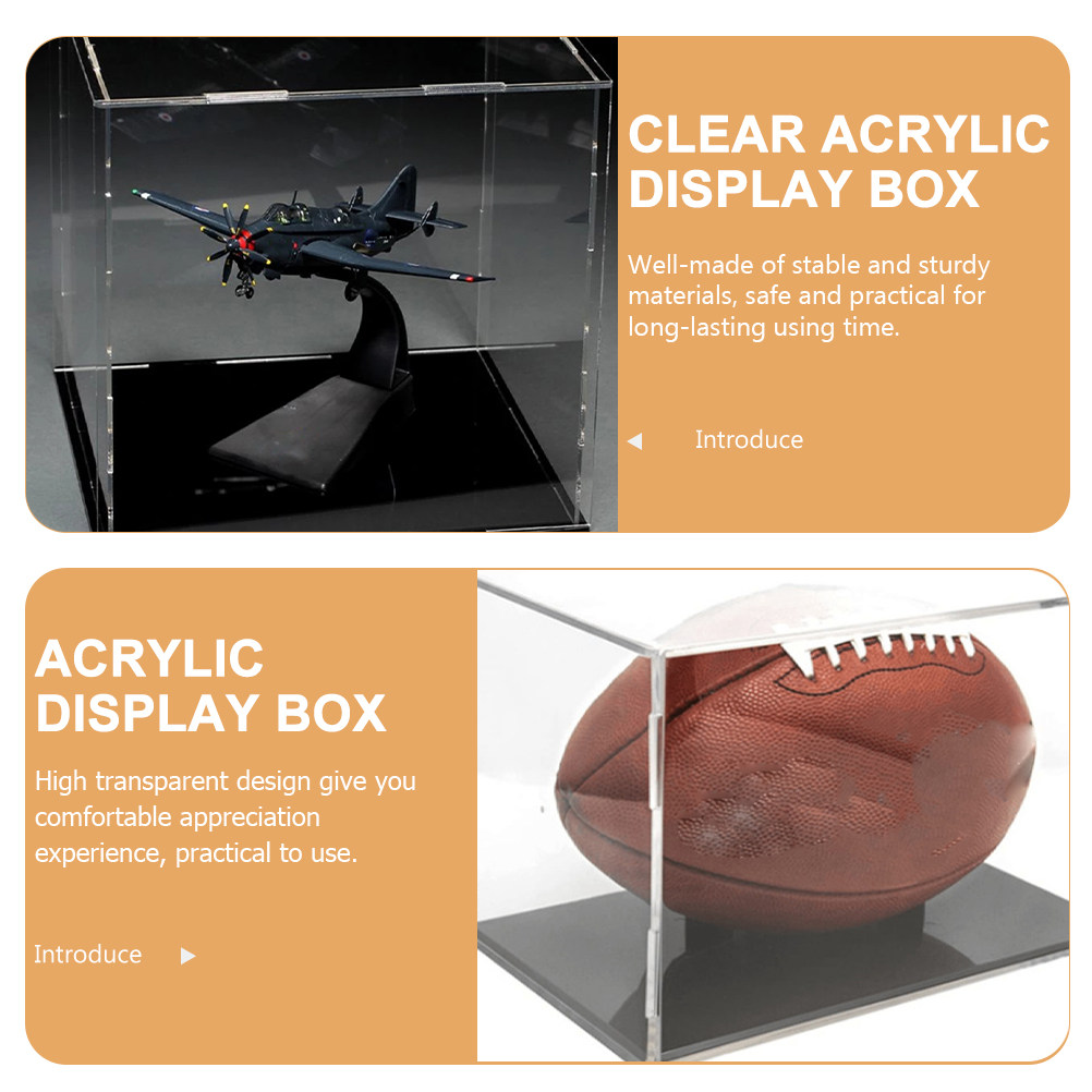 Clear Acrylic Display Box Prot - Display Case Acrylic recension och pris