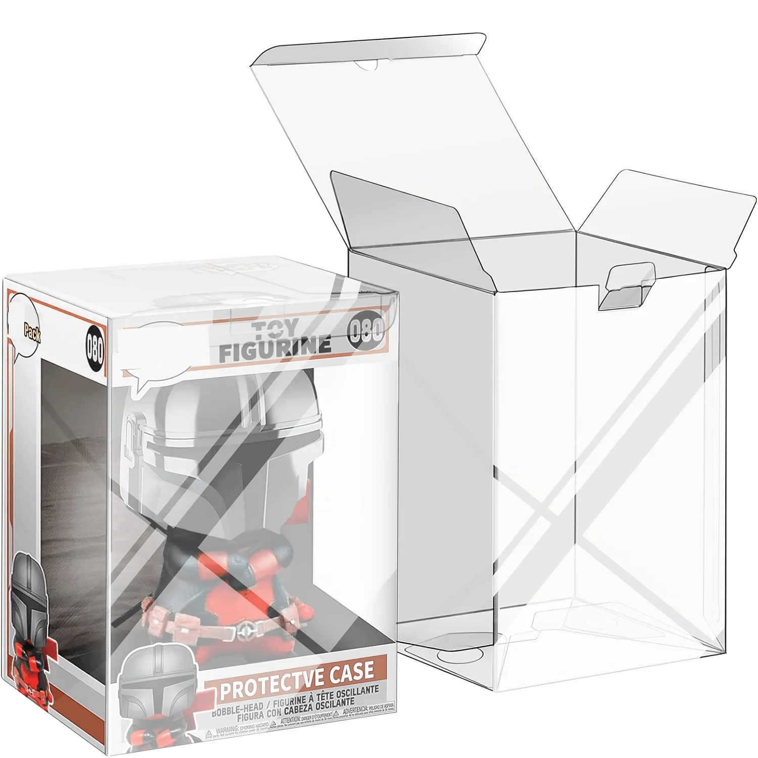 Clear Pop Display Case Compati - Funko Pop Protector recension och pris